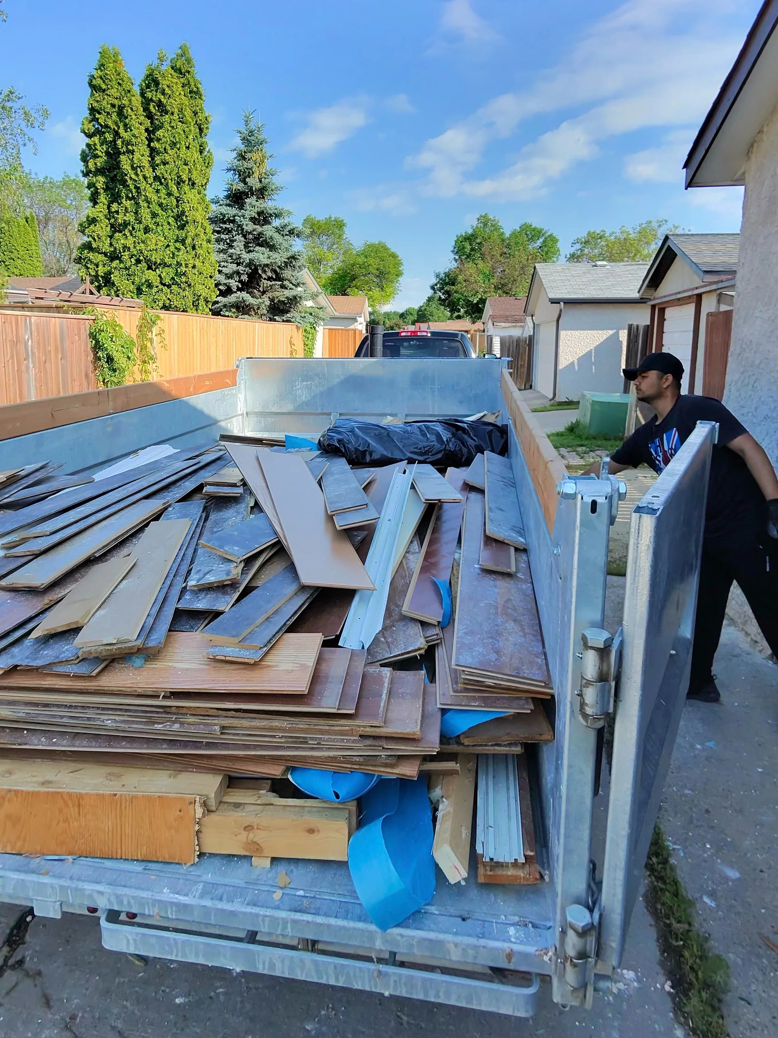 Truck loaded and ready